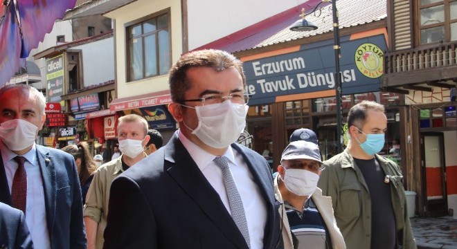 'Maske takılması zorunlu olan illerden biriyiz'