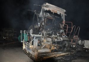 MUŞ'TA İŞ MAKİNELERİ KUNDAKLANDI