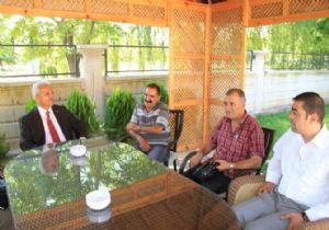 MUHTARLAR DERNEĞİNDEN BAŞSOY'A ZİYARET