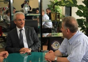 ODA BAŞKANLARINDAN BAŞKAN BAŞSOY'A ZİYARET