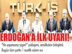 İLK UYARI!