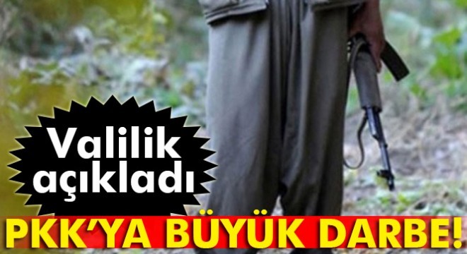 15 PKK'lı etkisiz hale getirildi