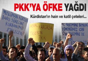 Mustazaflar, PKK'ya tepki gösterdi