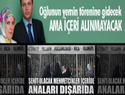 Emine Erdoğan oğlunun yemin törenine gidecek ama..