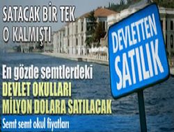 Devletten satılık OKUL