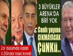 Üç büyükler Arena'da biri yok