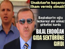 Bilal Erdoğan da ticarete girdi 