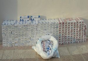 21 bin paket sigara ele geçirildi