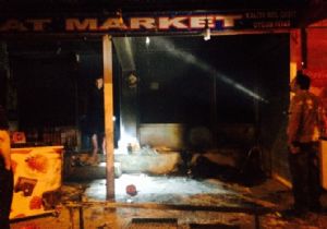 VAN'DA İŞ YERİ YANGINI