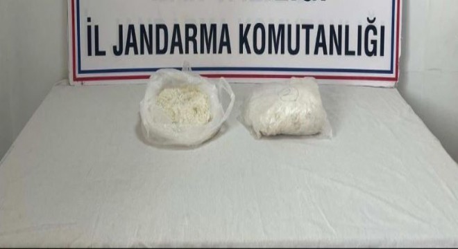 4 kilo 454 gram metamfetamin ele geçirildi