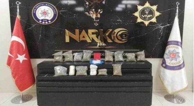 6 kilo uyuşturucu ele geçirildi