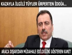 'Helikoptere dışarıdan müdahale edildi'