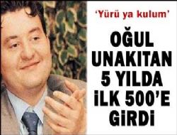 Oğul Unakıtan 5 yılda ilk 500'e girdi