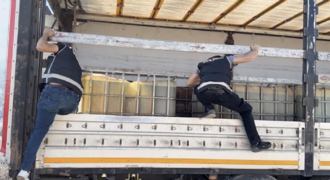 9 bin litre kaçak akaryakıt ele geçirildi