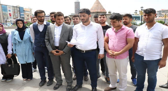 AK Gençlikten İsrail'e tepki