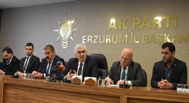 AK Parti Erzurum'da seçim startı verdi