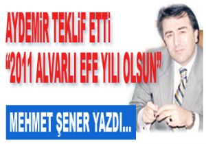 2011 ALVARLI EFE YILI OLSUN