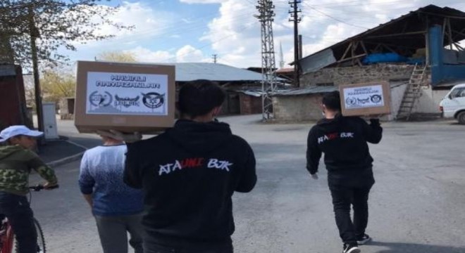 ATAUNIBJK'dan örnek dayanışma