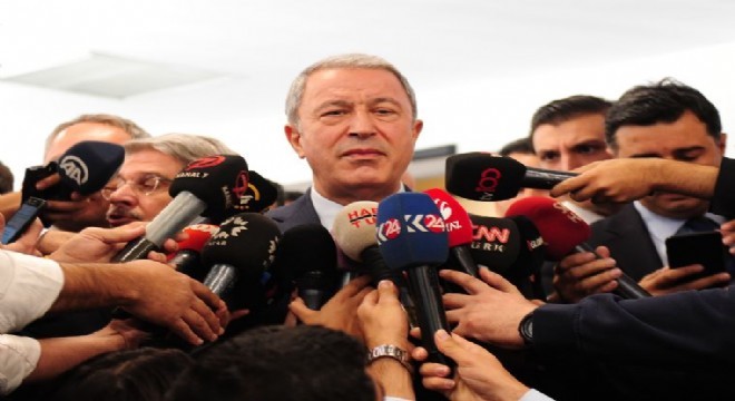 Akar: ‘Bizim için tek hedef teröristler'