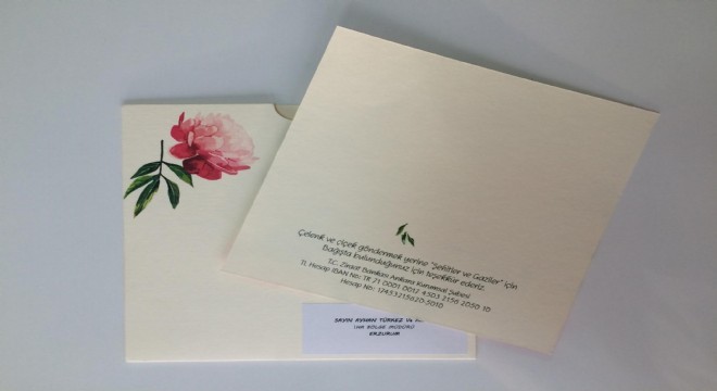 Akdağ'dan, anlamlı düğün davetiyesi