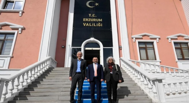 Almanya Federal Cumhuriyeti Büyükelçiliği elçisi Erzurum'da