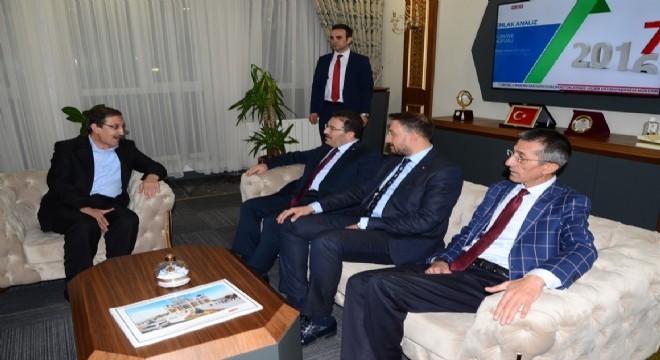 Altınok'tan Palandöken Belediyesi'ne ziyaret