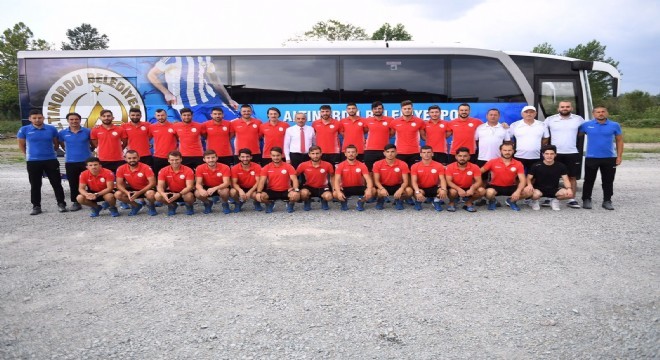 Altınordu Belediyespor'un Erzurum kampı başladı