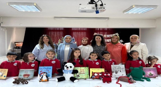 Anaokulu öğrencilerinin hayalleri sergiye dönüştü