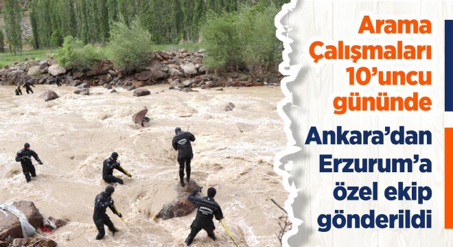 Ankara'dan özel ekip Erzurum'a geldi