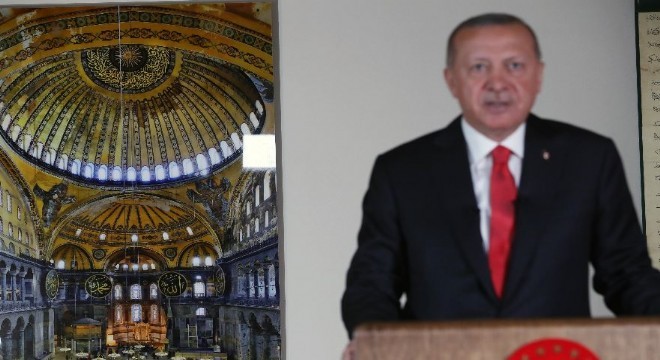 Ayasofya Camisinde ilk namaz 24 Temmuz'da