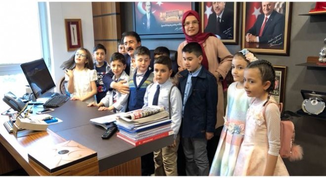 Aydemir TBMM'de Tatbikat İÖ öğrencilerini ağırladı