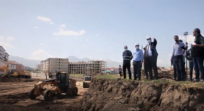 Aziziye'de Sosyal Konut Projesi uygulamada