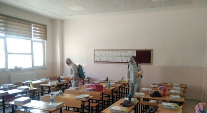 Aziziye'de Yüz Yüze Eğitim hazırlığı