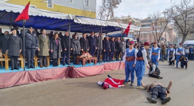 Aşkale'de Milli coşku