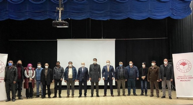 Aşkale'de süte değer projesi anlatıldı