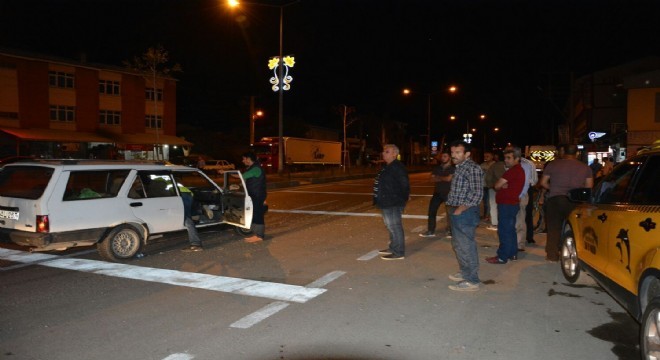 Aşkale'de trafik kazası: 1 yaralı