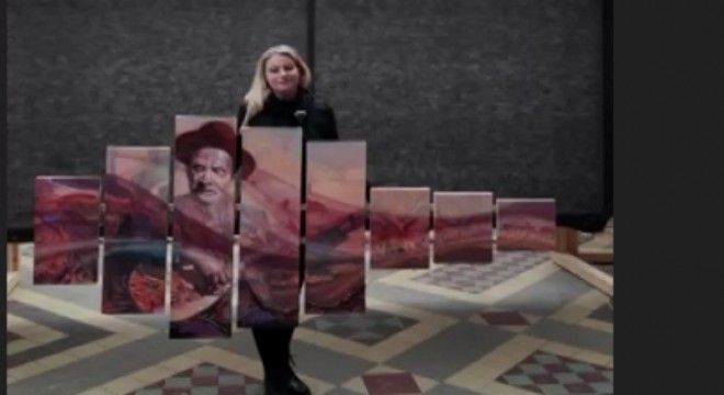 Aşık Veysel Portresine 'Laureate' ödülü