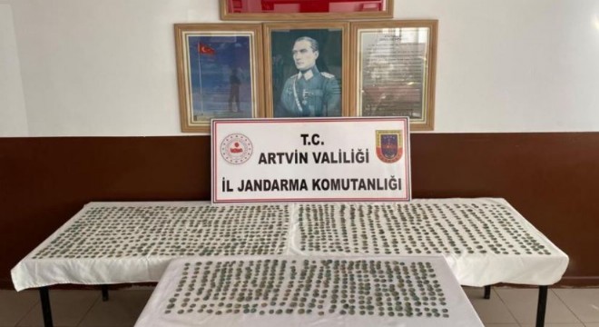 Bizans dönemine ait bin 396 sikke ele geçirildi