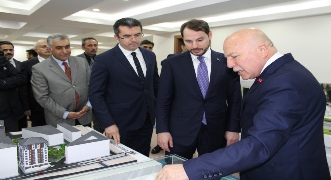 Büyükşehir Bakan Albayrak'ı ağırladı