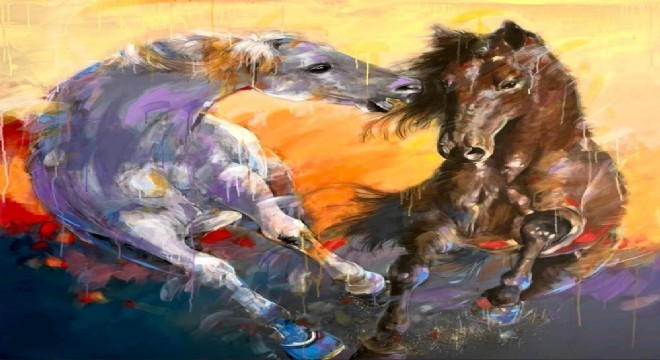 Dadaş Ressam Güney'in eserleri SANKO'da sergilenecek