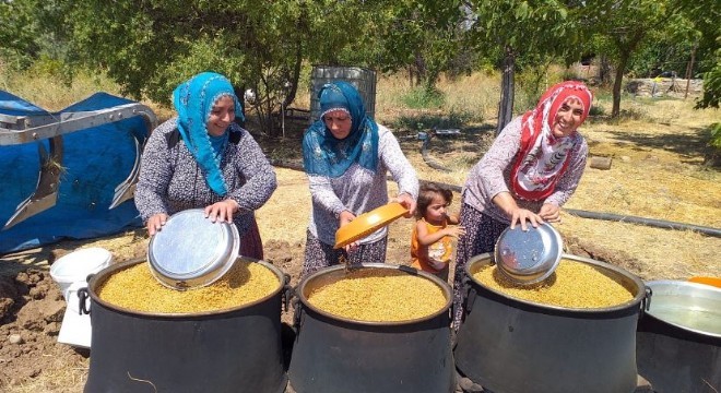 Doğu Anadolu'da bulgur zamanı
