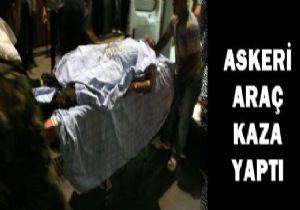 ASKERİ ARAÇ KAZA YAPTI 7 YARALI VAR!