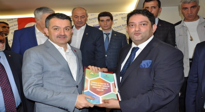 ETB'den Bakan Pakdemirli'ye proje sunumu