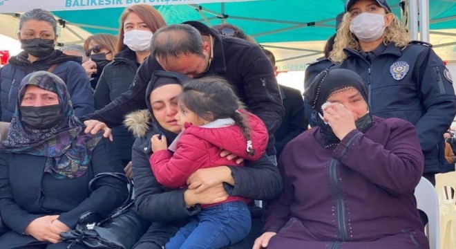 Edremit Şehit Güngör'ü gözyaşlarıyla uğurladı