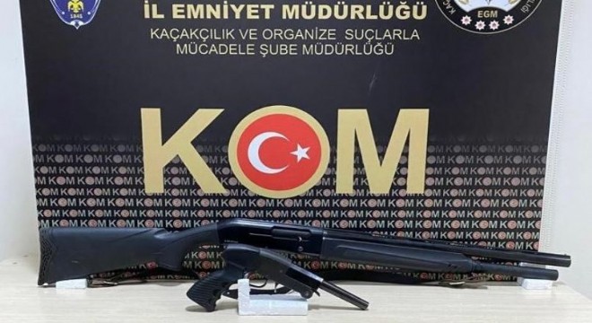 Emniyetten tarihi eser ve silah operasyonu