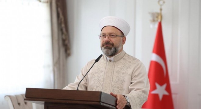 Erbaş'tan mesuliyet mesajı