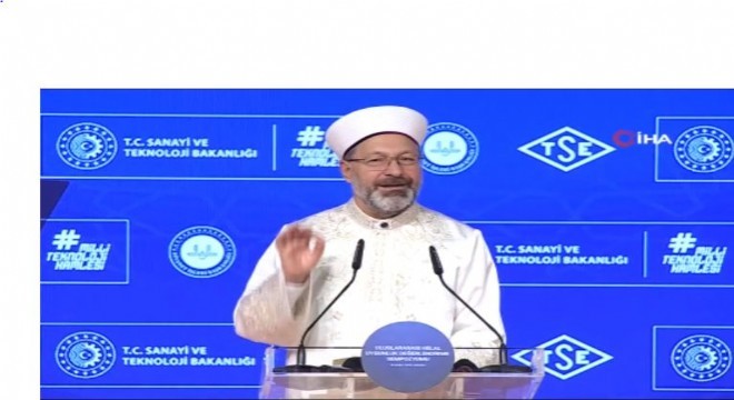 Erbaş'tan ‘Helal' mesajı
