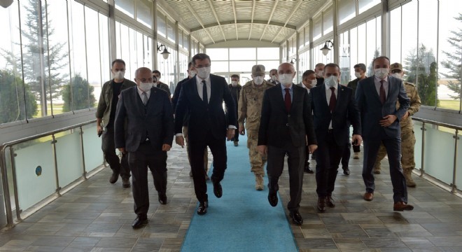 Erdil Erzurum'da incelemelerde bulundu