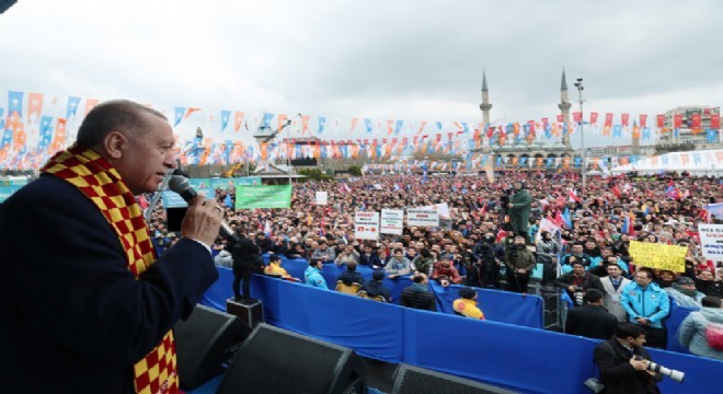 Erdoğan: 'Tarihi değiştirecek işler yaptık'