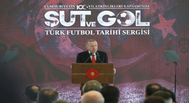 Erdoğan'dan 'Futbol Kardeşliktir' mesajı